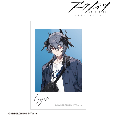 【グッズ-カード】アークナイツ ロゴス ショッピングver. インスタントカメラ風イラストカード