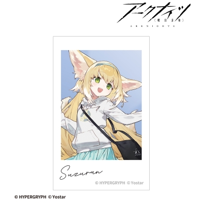 【グッズ-カード】アークナイツ スズラン ショッピングver. インスタントカメラ風イラストカード