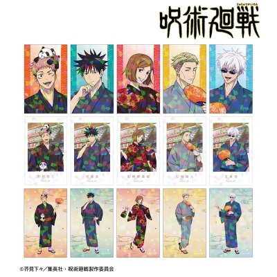 【グッズ-カード】TVアニメ「呪術廻戦」 描き下ろし 浴衣ver. トレーディングホログラムビジュアルカード