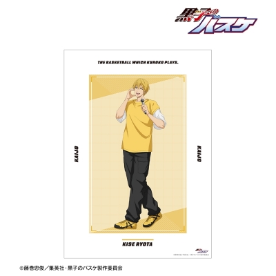 【グッズ-ポスター】黒子のバスケ 描き下ろし 黄瀬涼太 スポーツホリデーver. A3マット加工ポスター