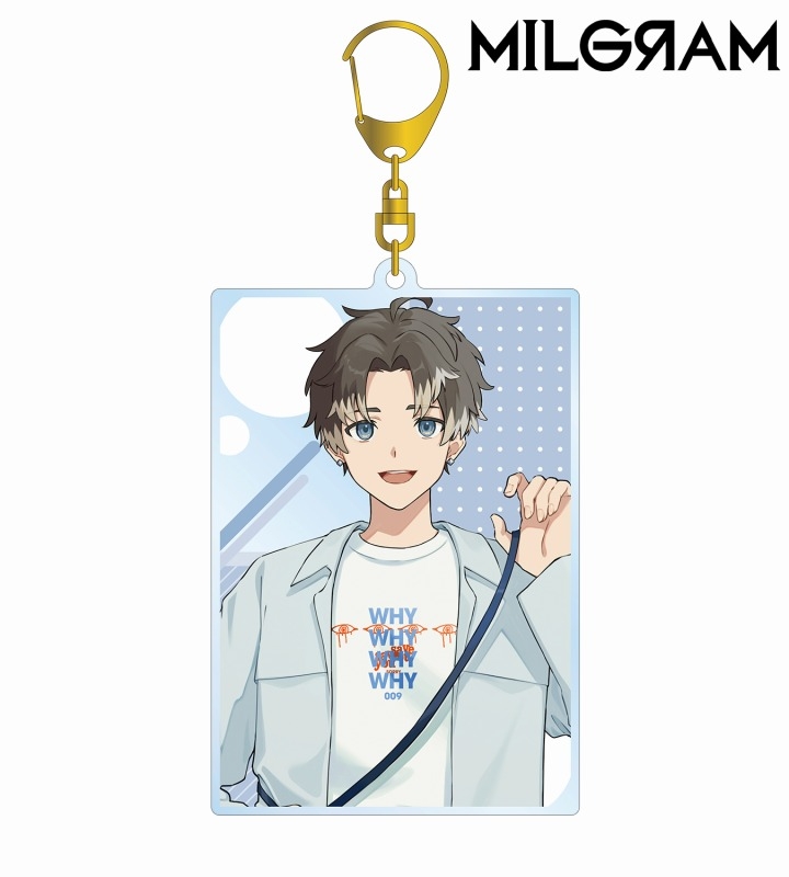 【Goods - Keychain】MILGRAM - Mirugram - arti-mate BIG Acrylic Keychain Mikoto Newly Drawn Casual Fashion ver.【Animeイト Limited】