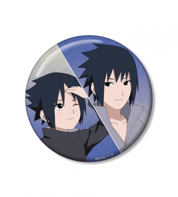 グッズ-バッチ】NARUTO-ナルト- 疾風伝 描き下ろし うちはサスケ 過去 