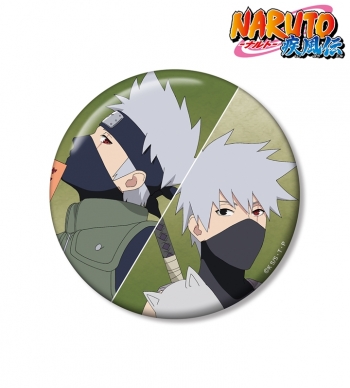 グッズ-バッチ】NARUTO-ナルト- 疾風伝 描き下ろし はたけカカシ 過去 