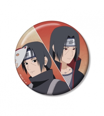 グッズ-バッチ】NARUTO-ナルト- 疾風伝 描き下ろし うちはイタチ 過去 