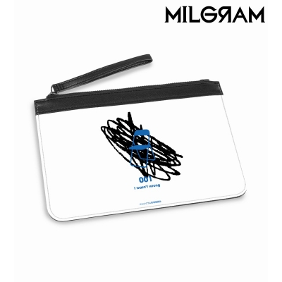 【グッズ-ポーチ】MILGRAM -ミルグラム- arti-mate PUレザーフラットポーチ ハルカ モチーフver.【アニメイト限定】