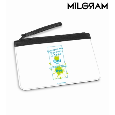 【グッズ-ポーチ】MILGRAM -ミルグラム- arti-mate PUレザーフラットポーチ カズイ モチーフver.【アニメイト限定】
