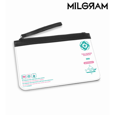 【グッズ-ポーチ】MILGRAM -ミルグラム- arti-mate PUレザーフラットポーチ アマネ モチーフver.【アニメイト限定】