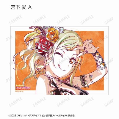 【グッズ-ブロマイド】ラブライブ!虹ヶ咲学園スクールアイドル同好会 トレーディング Ani-Art 第2弾 ブロマイド3枚セット