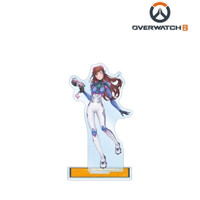 【グッズ-スタンドポップ】オーバーウォッチ 2 メレさんイラスト D.Va BIGアクリルスタンド
