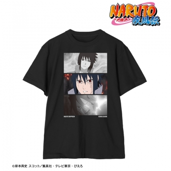 グッズ-Tシャツ】NARUTO-ナルト- 疾風伝 うちはサスケ 場面写Tシャツ 