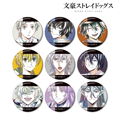 【グッズ-バッチ】文豪ストレイドッグス トレーディング Ani-Art 第4弾 缶バッジ ver.A【アニメイト特典付】