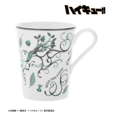【グッズ-マグカップ】ハイキュー!! ノリタケコラボ 青葉城西高校 マグカップ