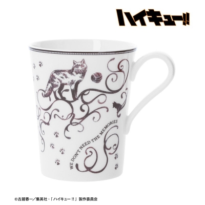 【グッズ-マグカップ】ハイキュー!! ノリタケコラボ 稲荷崎高校 マグカップ