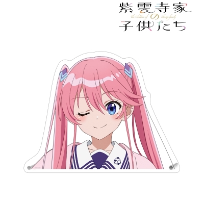 【グッズ-スタンドポップ】TVアニメ「紫雲寺家の子供たち」 紫雲寺謳華 特大ダイカットアクリルパネル