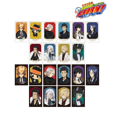 【グッズ-カード】家庭教師ヒットマンREBORN! 描き下ろし 毛皮コート×スーツver. トレーディングイラストカード