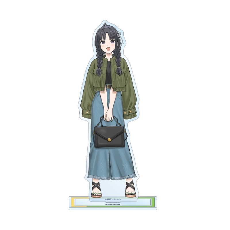 [Good-Stand Pop] Awa Subaru plain clothes ver. drawn by the girl band Cry. BIG acrylic stand