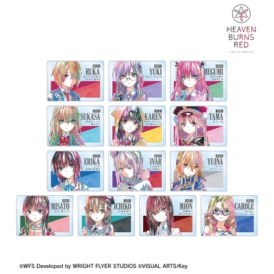 【グッズ-カード】ヘブンバーンズレッド トレーディング Ani-Art アクリルカード