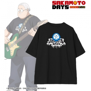 グッズ-Tシャツ】TVアニメ『SAKAMOTO DAYS』 描き下ろし ロックバンド 