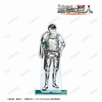 【グッズ-スタンドポップ】進撃の巨人 リヴァイ Ani-Art 第4弾 BIGアクリルスタンド