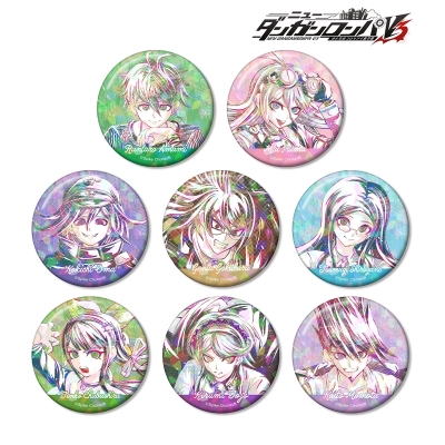 【グッズ-バッチ】ニューダンガンロンパV3 みんなのコロシアイ新学期 トレーディング Ani-Art ホログラム缶バッジ ver.B【アニメイト先行販売】【アニメイト特典付】