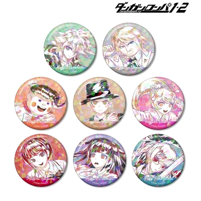 【グッズ-バッチ】ダンガンロンパ1・2 Reload トレーディング Ani-Art ホログラム缶バッジ ver.D【アニメイト先行販売】【アニメイト特典付】