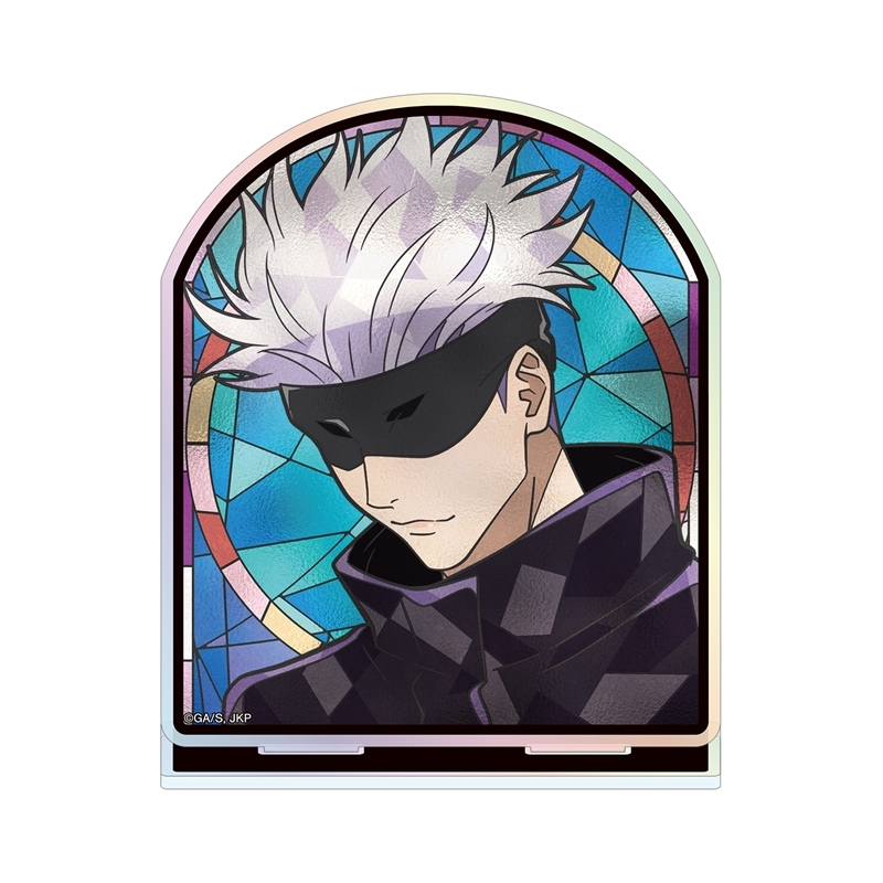 【グッズ-スタンドポップ】TVアニメ「呪術廻戦」 五条 悟 Aure Glass オーロラアクリルスタンド