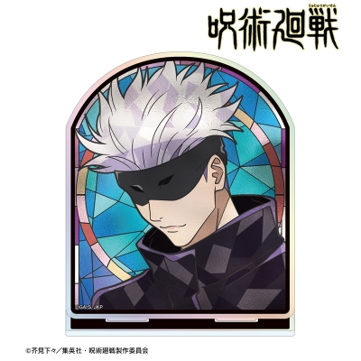 【グッズ-スタンドポップ】TVアニメ「呪術廻戦」 五条 悟 Aure Glass オーロラアクリルスタンド