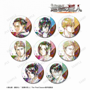 グッズ-バッチ】進撃の巨人 トレーディング Ani-Art 第4弾 ホログラム 