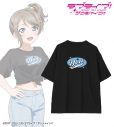 【グッズ-Tシャツ】ラブライブ!サンシャイン!! arti-mate 着用BIGシルエットTシャツ 渡辺 曜 描き下ろし Y2Kファッション ver.メンズ(サイズ/Free)【アニメイト限定】の画像