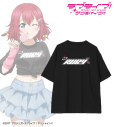 【グッズ-Tシャツ】ラブライブ!サンシャイン!! arti-mate 着用BIGシルエットTシャツ 黒澤ルビィ 描き下ろし Y2Kファッション ver.メンズ(サイズ/Free)【アニメイト限定】の画像