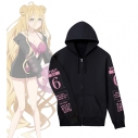 【グッズ-ジャンパー・コート】アニメ「デート・ア・ライブV」 描き下ろし 星宮六喰 ビーチデートver. 着用ジップパーカーユニセックス(サイズ/XL)の画像