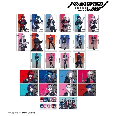 【グッズ-ブロマイド】HUNDRED LINE -最終防衛学園- 描き下ろし ロックバンドver. トレーディングブロマイド