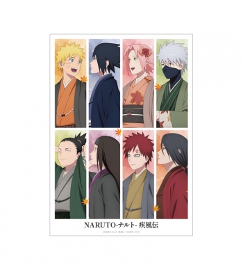 グッズ-ポスター】NARUTO-ナルト- 疾風伝 描き下ろし 集合 秋の歩みver 