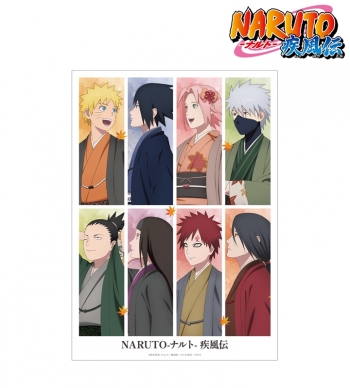 グッズ-ポスター】NARUTO-ナルト- 疾風伝 描き下ろし 集合 秋の歩みver 
