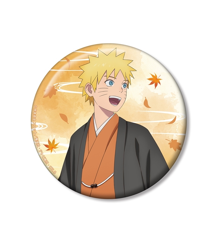 【グッズ-バッチ】NARUTO-ナルト- 疾風伝 描き下ろし うずまきナルト 秋の歩みver. 100mm缶バッジ【アニメイト先行販売】