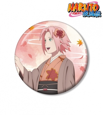 グッズ-バッチ】NARUTO-ナルト- 疾風伝 描き下ろし 春野サクラ 秋の 
