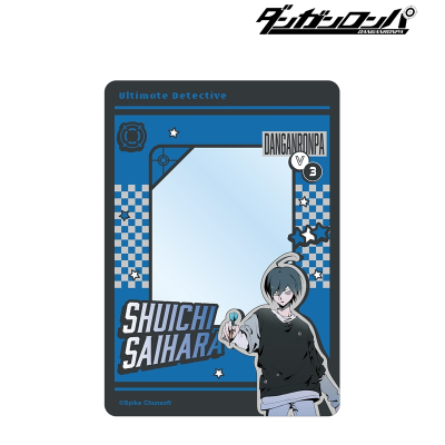 【グッズ-カードケース】ダンガンロンパシリーズ しづさんイラスト 最原終一 スポーティルックver. B8硬質カードケース