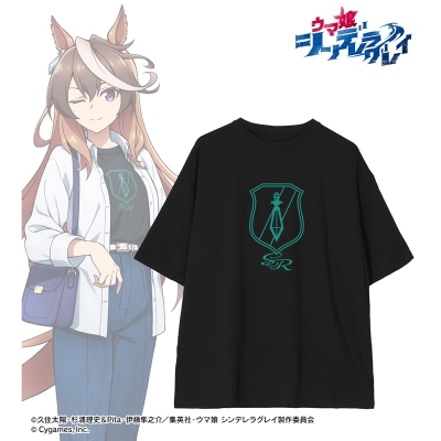 【グッズ-Tシャツ】アニメ『ウマ娘 シンデレラグレイ』 シンボリルドルフ 着用BIGシルエットTシャツ POP UP SHOP in マルイユニセックス(サイズ/XL)