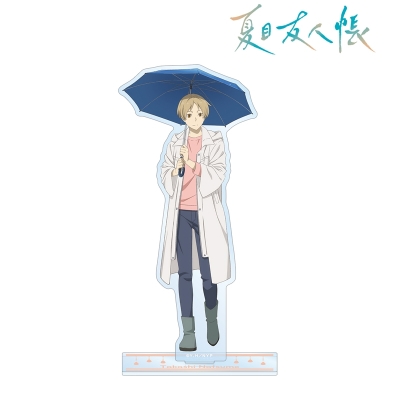 【グッズ-スタンドポップ】夏目友人帳 描き下ろし 夏目貴志 雨の日ver. BIGアクリルスタンド