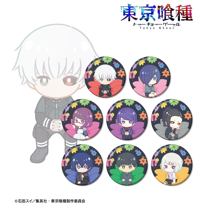 【グッズ-バッチ】TVアニメ『東京喰種トーキョーグール』 トレーディング Botania 缶バッジ