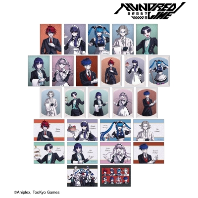 【グッズ-ブロマイド】HUNDRED LINE -最終防衛学園- 描き下ろし メイド&執事ver. トレーディングブロマイド