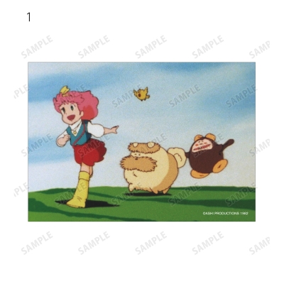 【グッズ-ブロマイド】魔法のプリンセス ミンキーモモ トレーディング場面写ブロマイド2枚セット