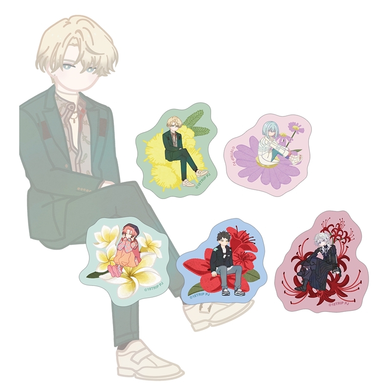 【グッズ-シール】18TRIP Ev3ns Botania フレークシール