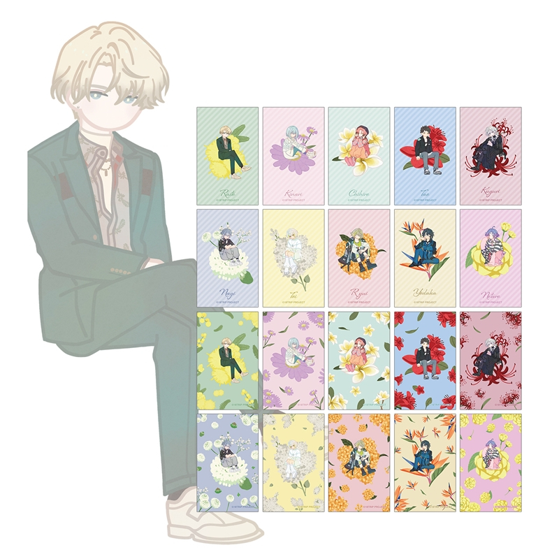 【グッズ-カード】18TRIP トレーディング Botania イラストカード ver.B