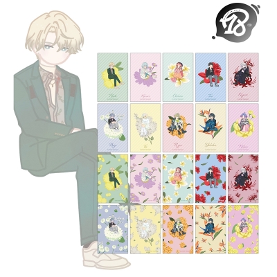 【グッズ-カード】18TRIP トレーディング Botania イラストカード ver.B