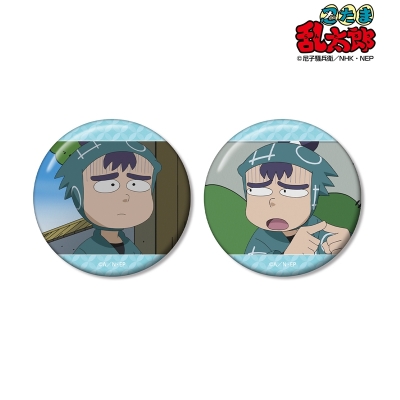 【グッズ-バッチ】忍たま乱太郎 下坂部平太 場面写缶バッジ2個セット