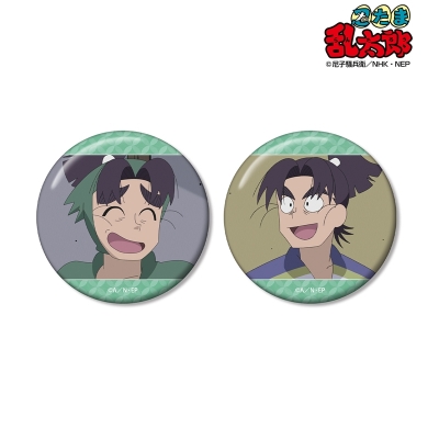 【グッズ-バッチ】忍たま乱太郎 潮江文次郎 場面写缶バッジ2個セット