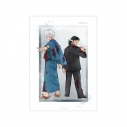 【グッズ-ポスター】映画「鬼太郎誕生 ゲゲゲの謎」 描き下ろし 鬼太郎の父&水木 戦う父の背中ver. A3マットポスターの画像
