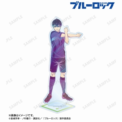 【グッズ-スタンドポップ】TVアニメ『ブルーロック』 描き下ろし 潔 世一 試合前の準備中ver. Ani-Art clear label BIGアクリルスタンド