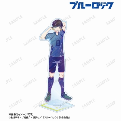 【グッズ-スタンドポップ】TVアニメ『ブルーロック』 描き下ろし 蜂楽 廻 試合前の準備中ver. Ani-Art clear label BIGアクリルスタンド